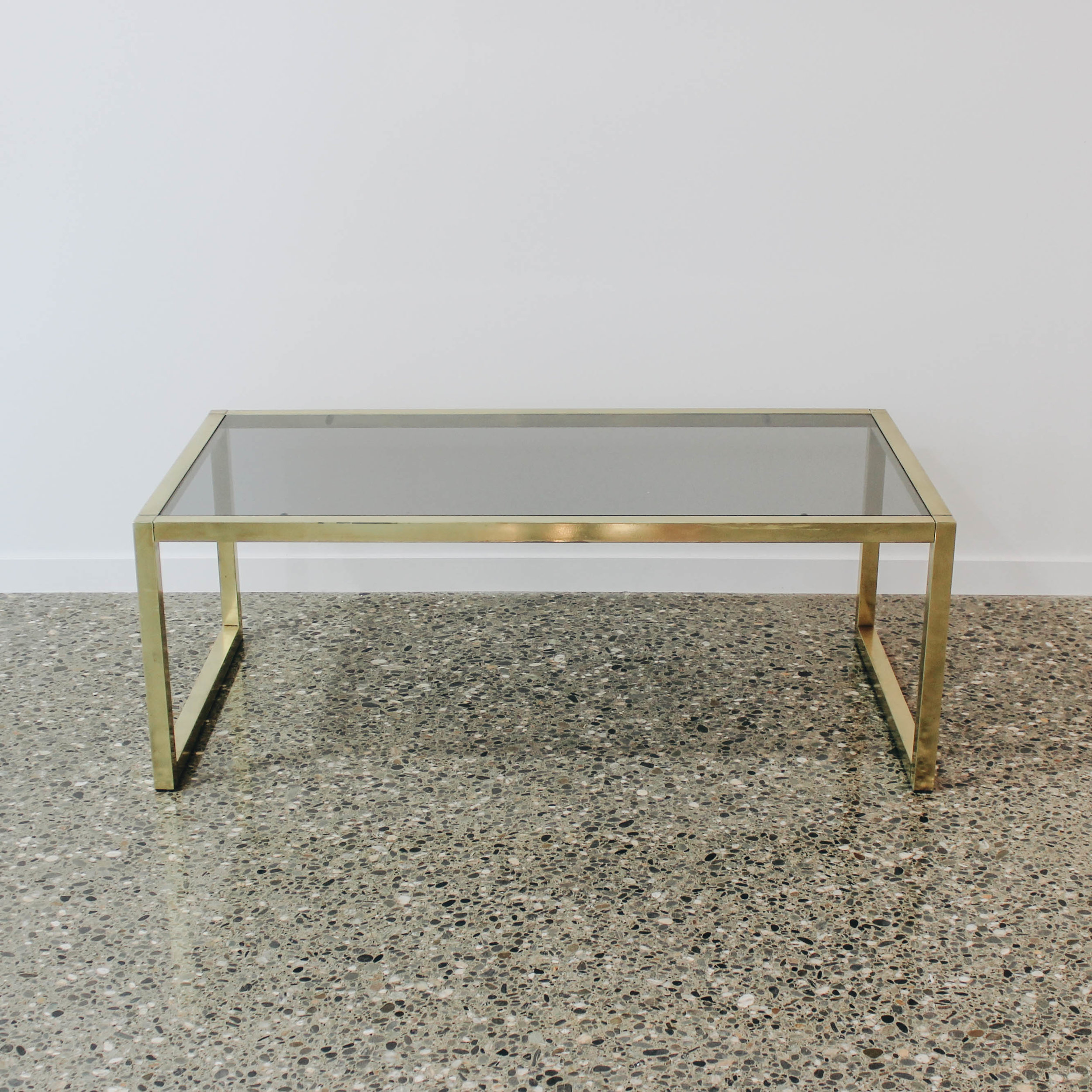 Brass Coffee Table