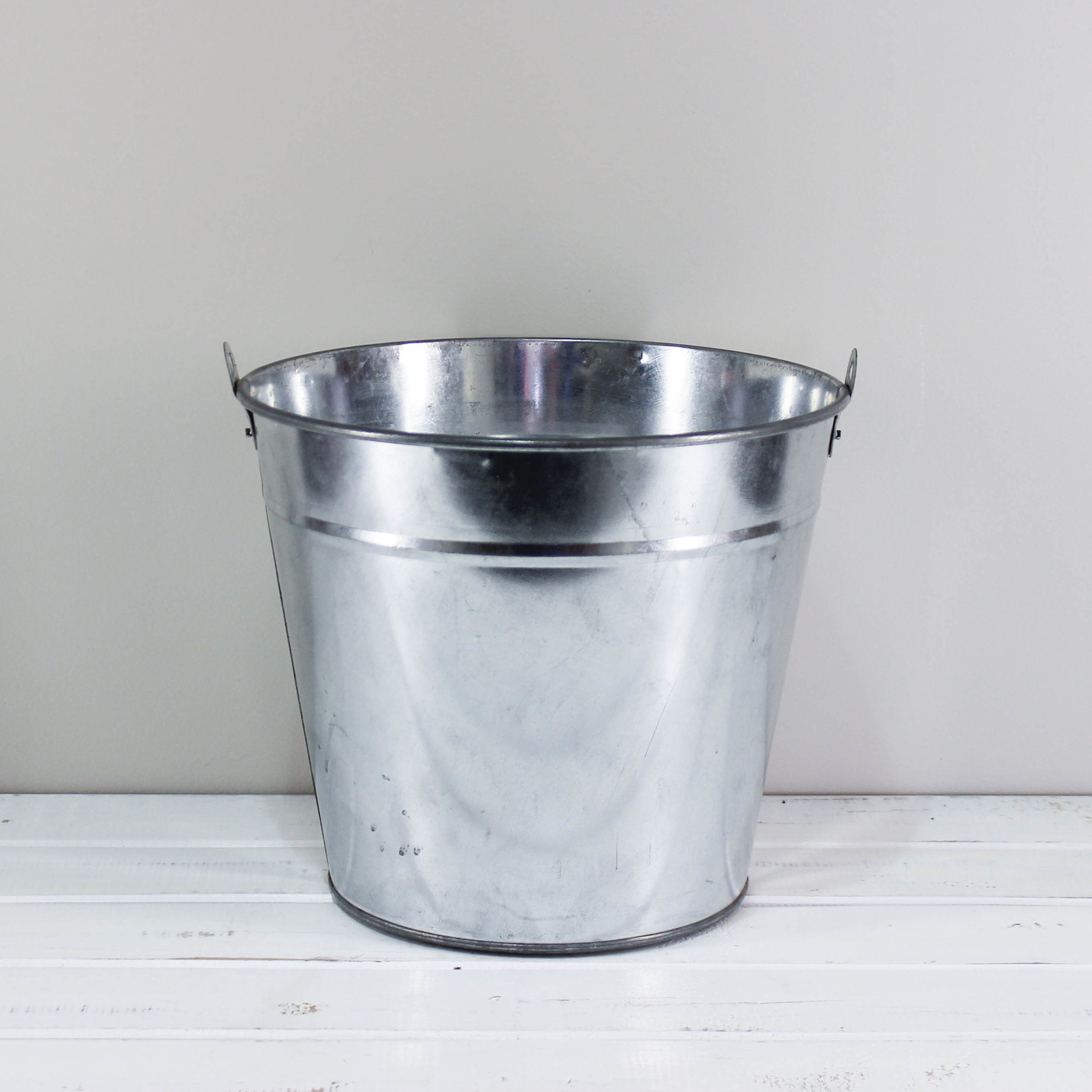 Bucket Galvanised Large