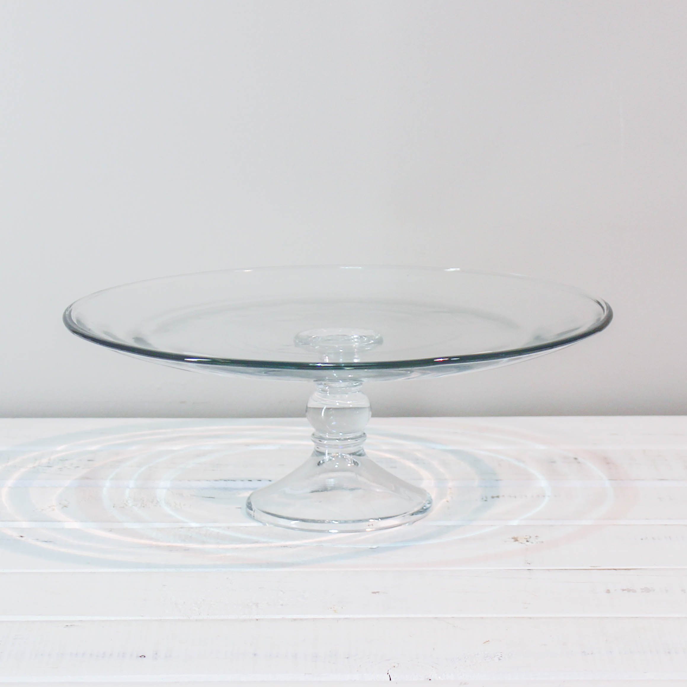 Cake Stand Clear Round