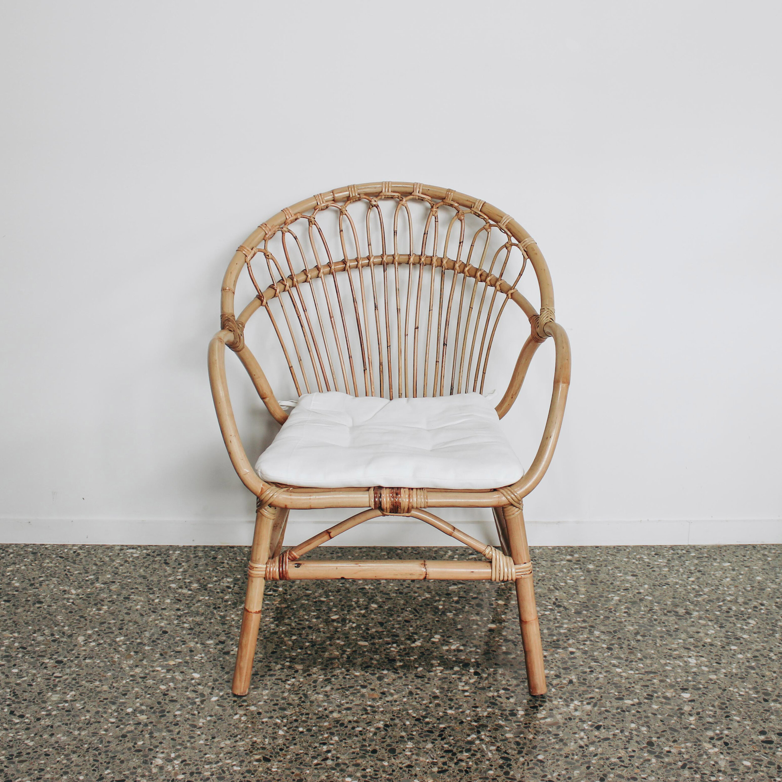 Natural Cane Armchair
