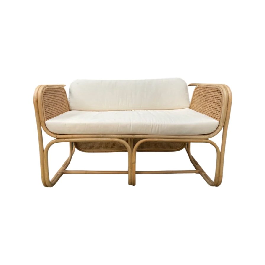 Rattan 2 Seater Sofa