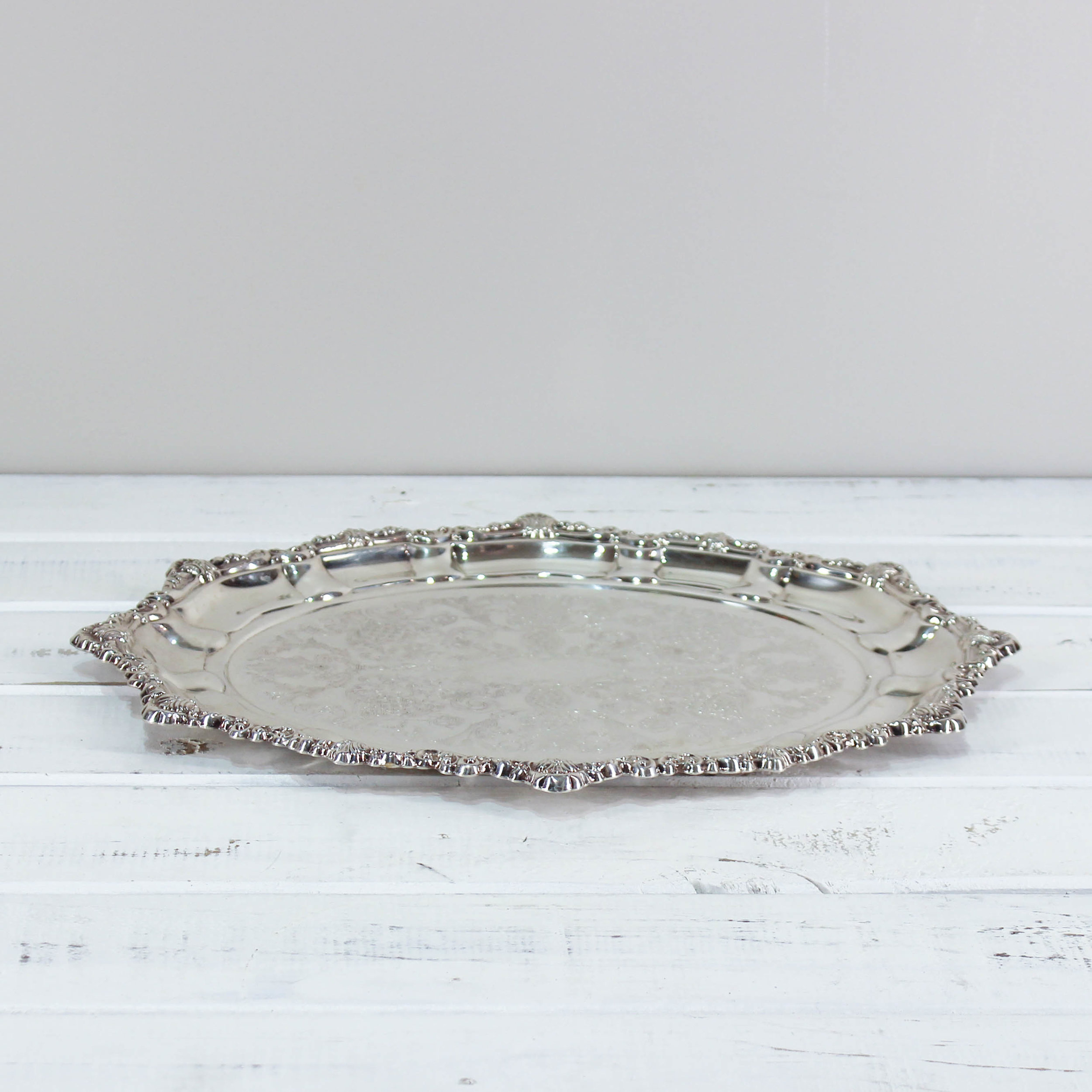 Tray Silver Vintage