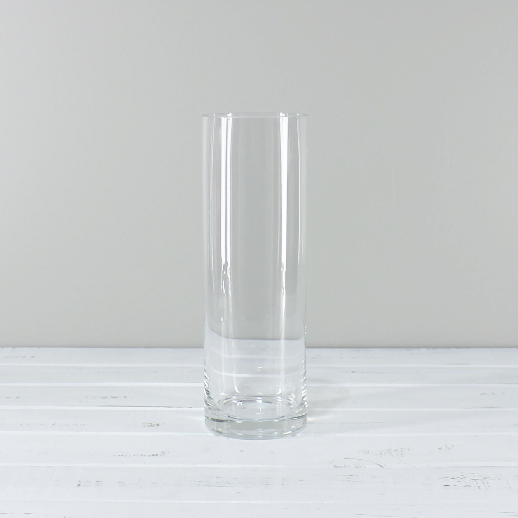 Glass Vase Cylinder 30cm