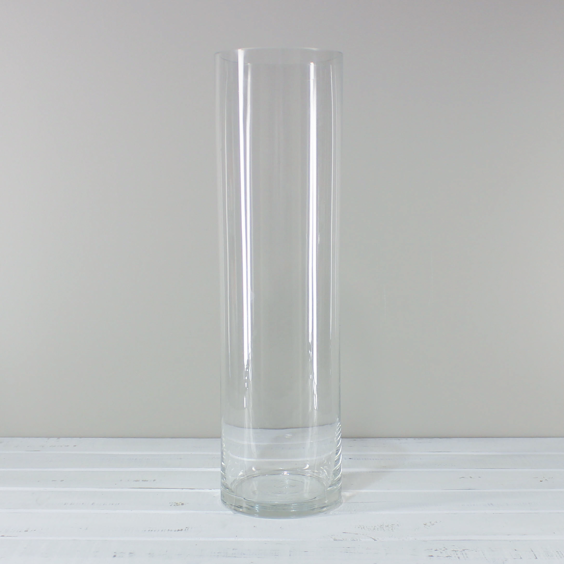 Glass Vase Cylinder 50cm