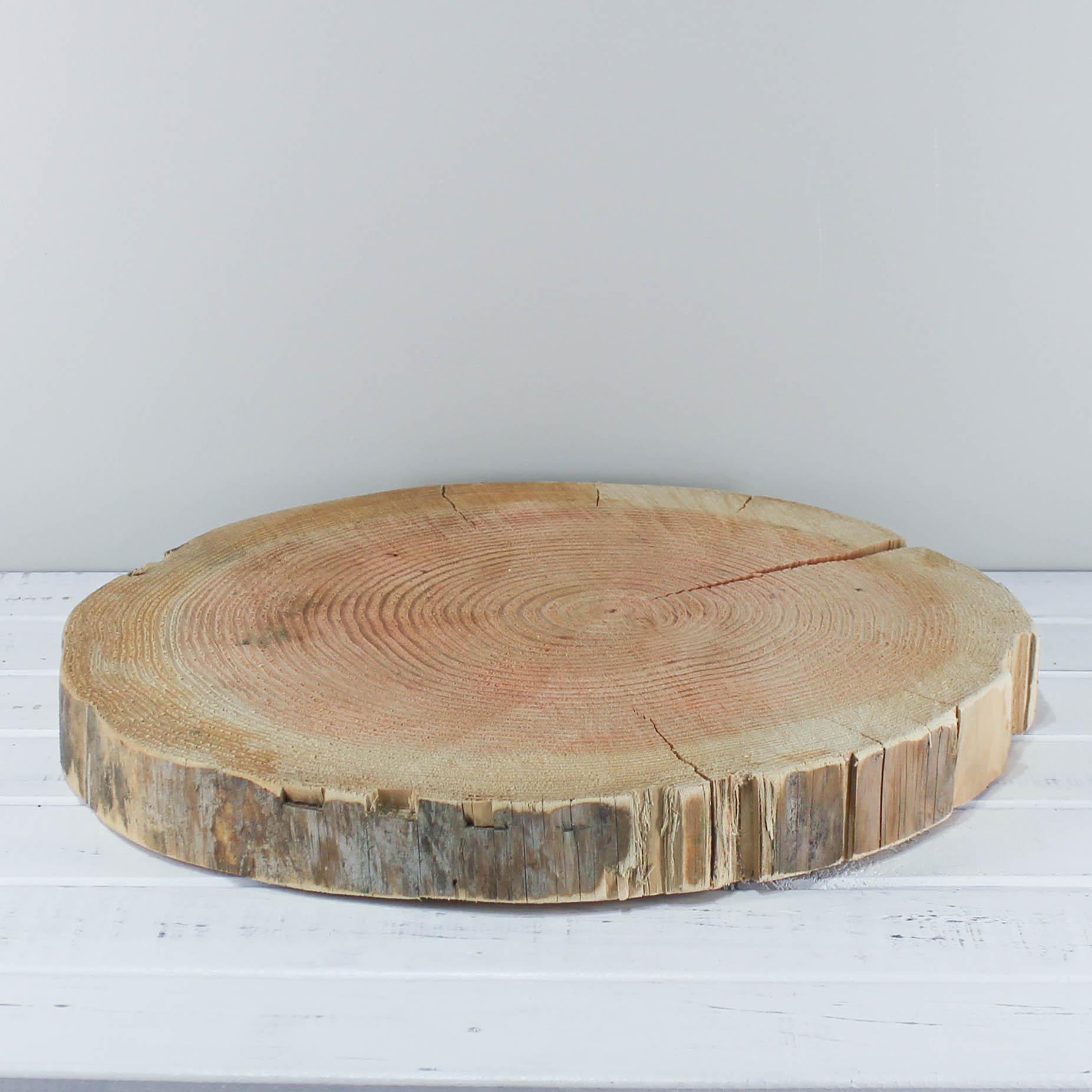Wood Slab Round Large