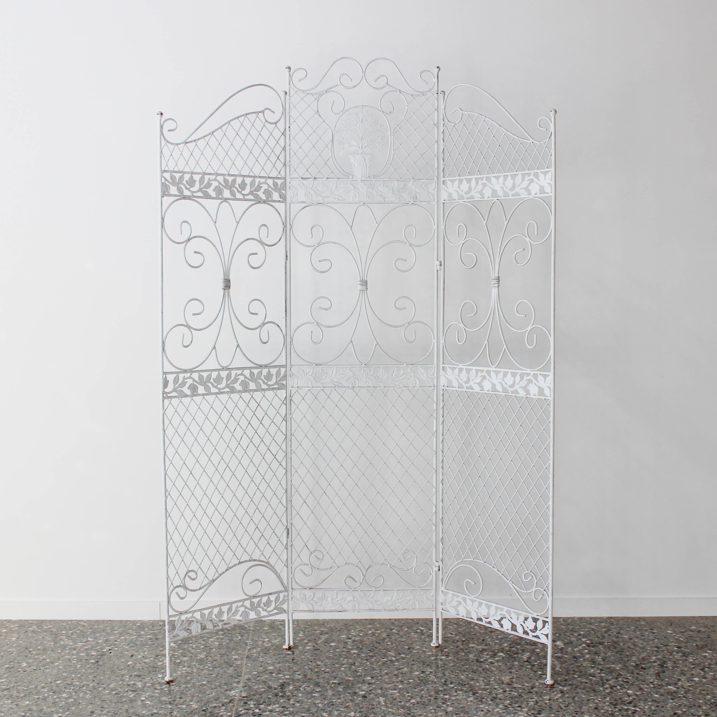 White Decorative Screen