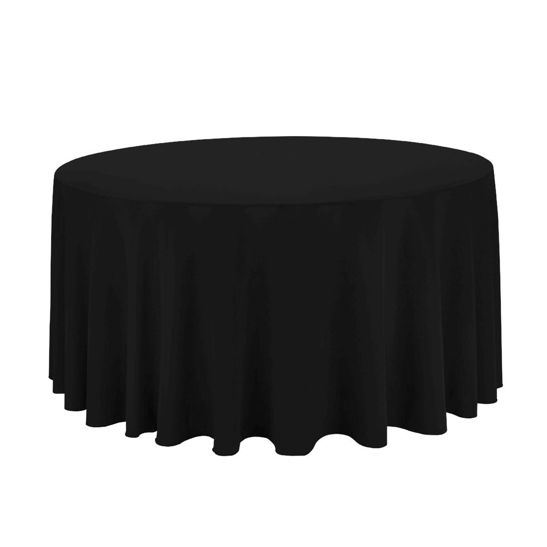 Round Table Cloths – Black