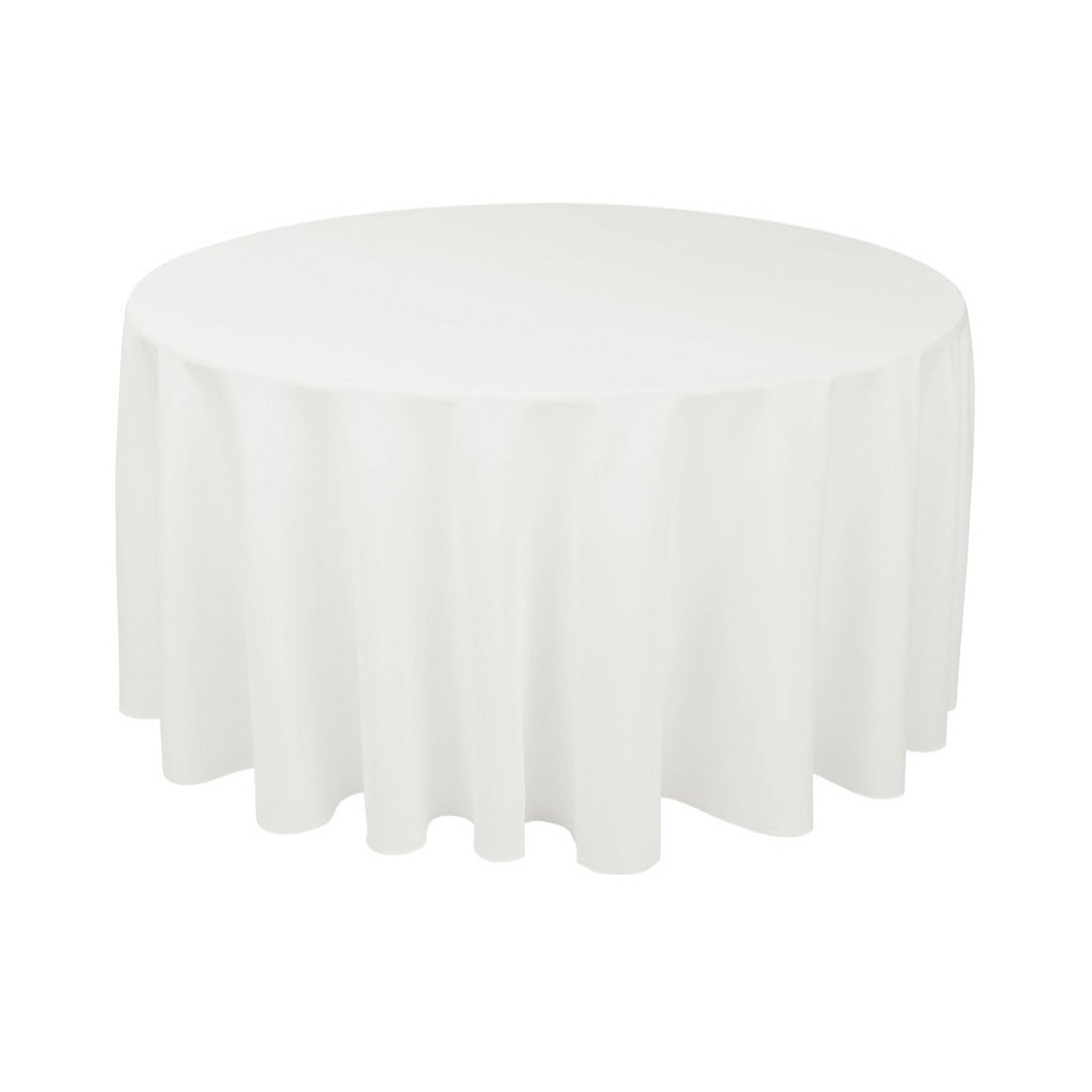 Round Table Cloths – White
