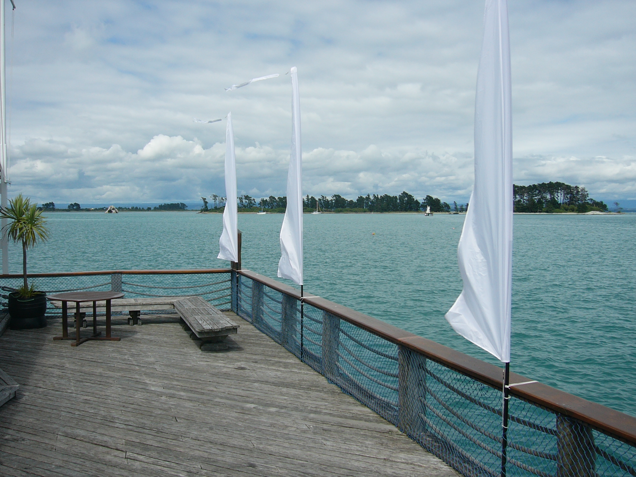 White Silk Flag
