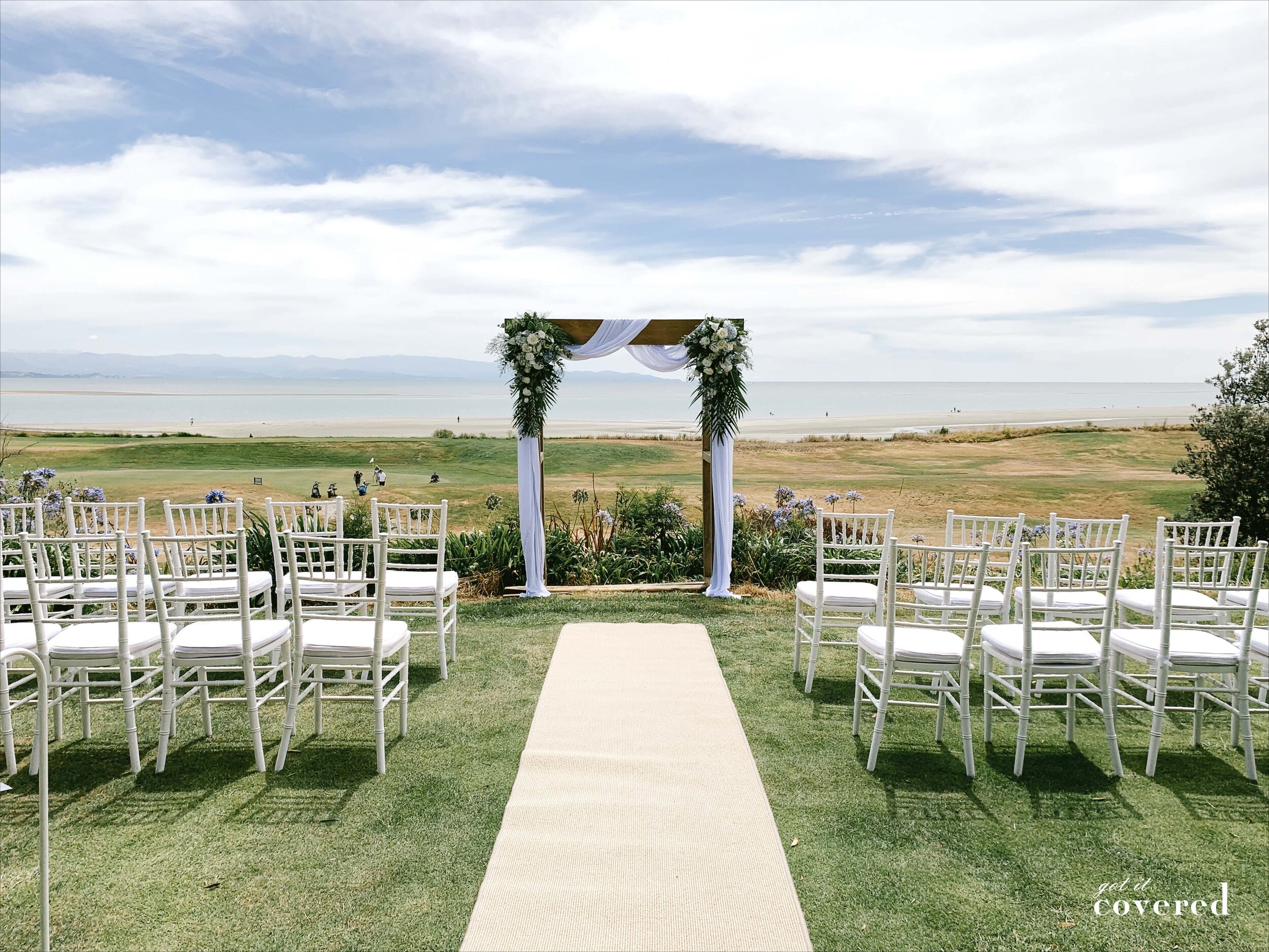 Macrocarpa Archway w/ Silk Draping - Image 5