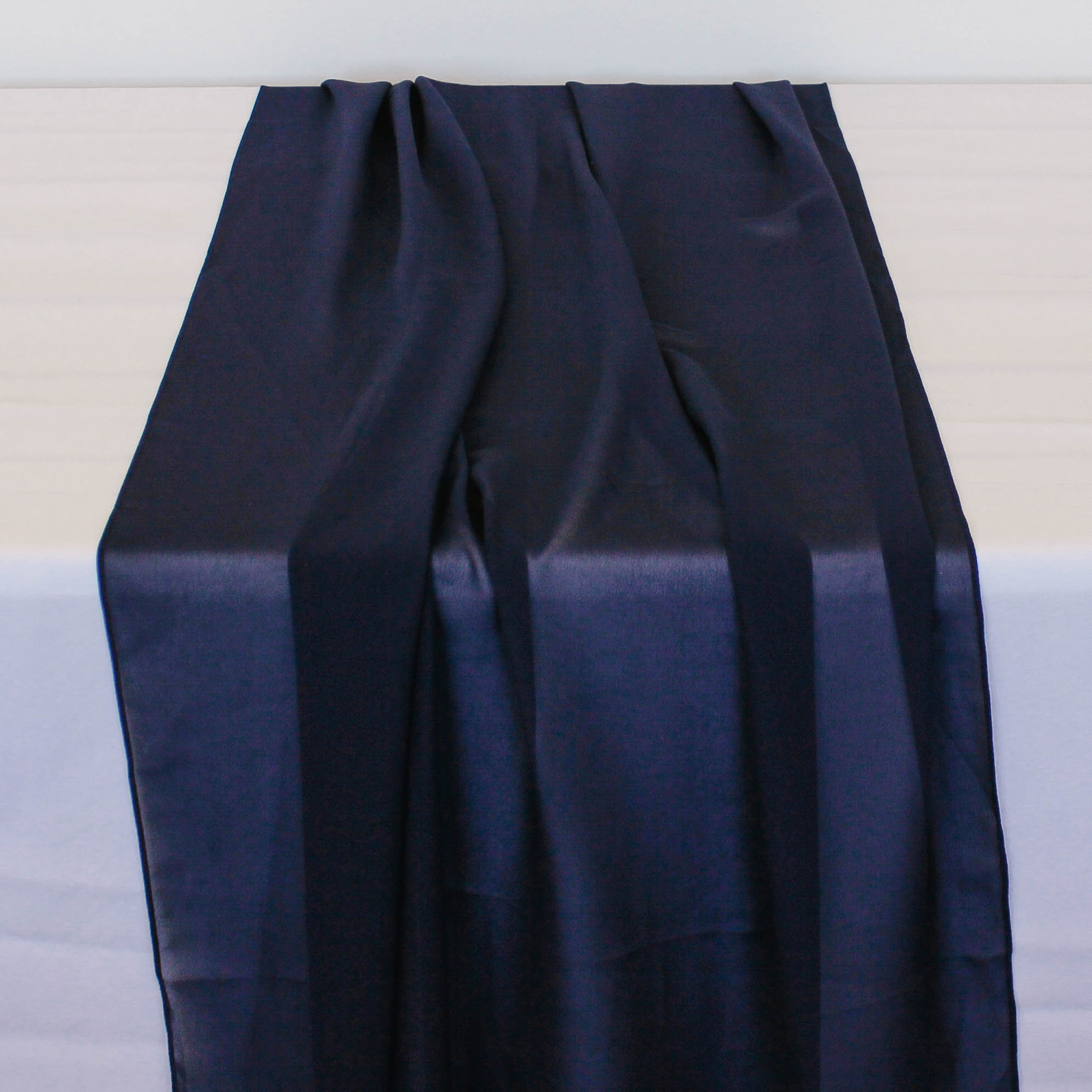 Chiffon Table Runner – Navy