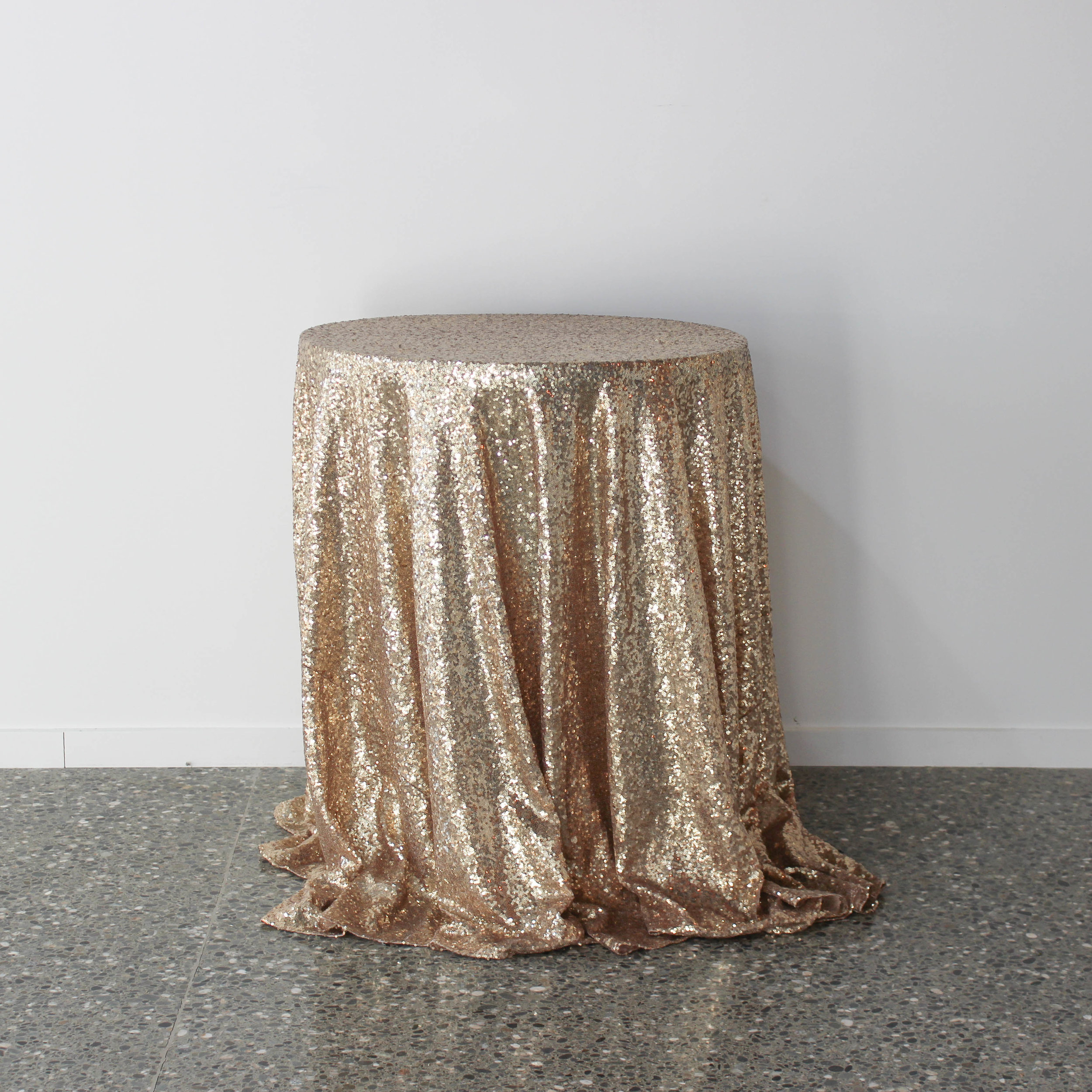 Gold Sequin Table Cloth