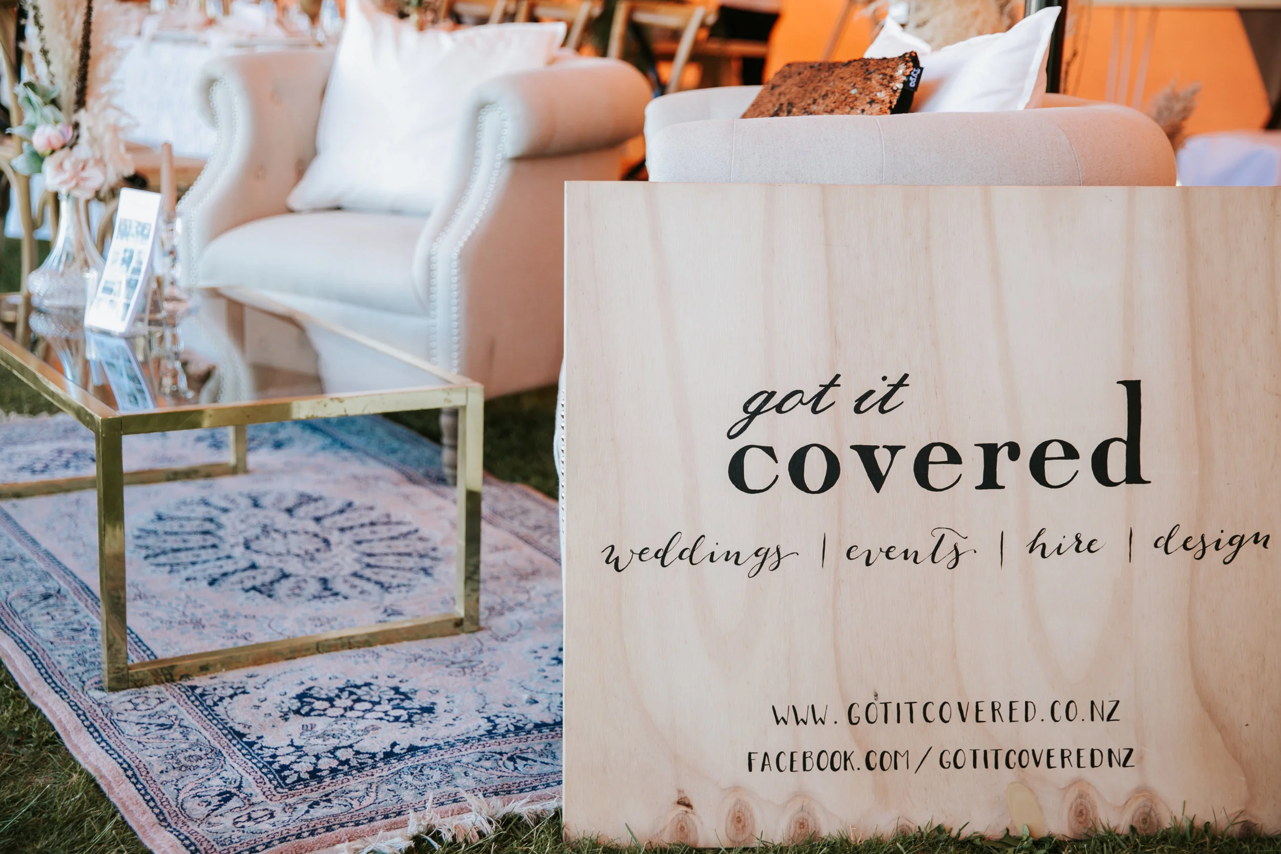 Got It Covered sign