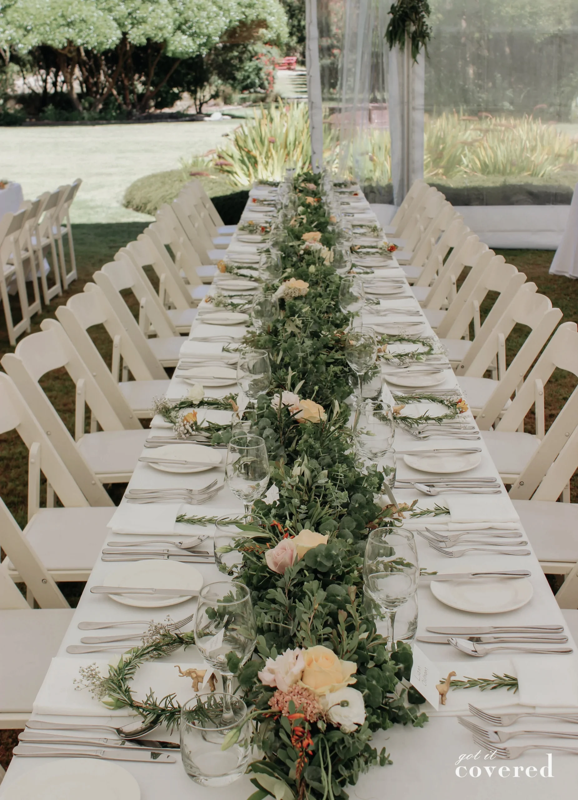 Simone and Jonathan marquee wedding 1