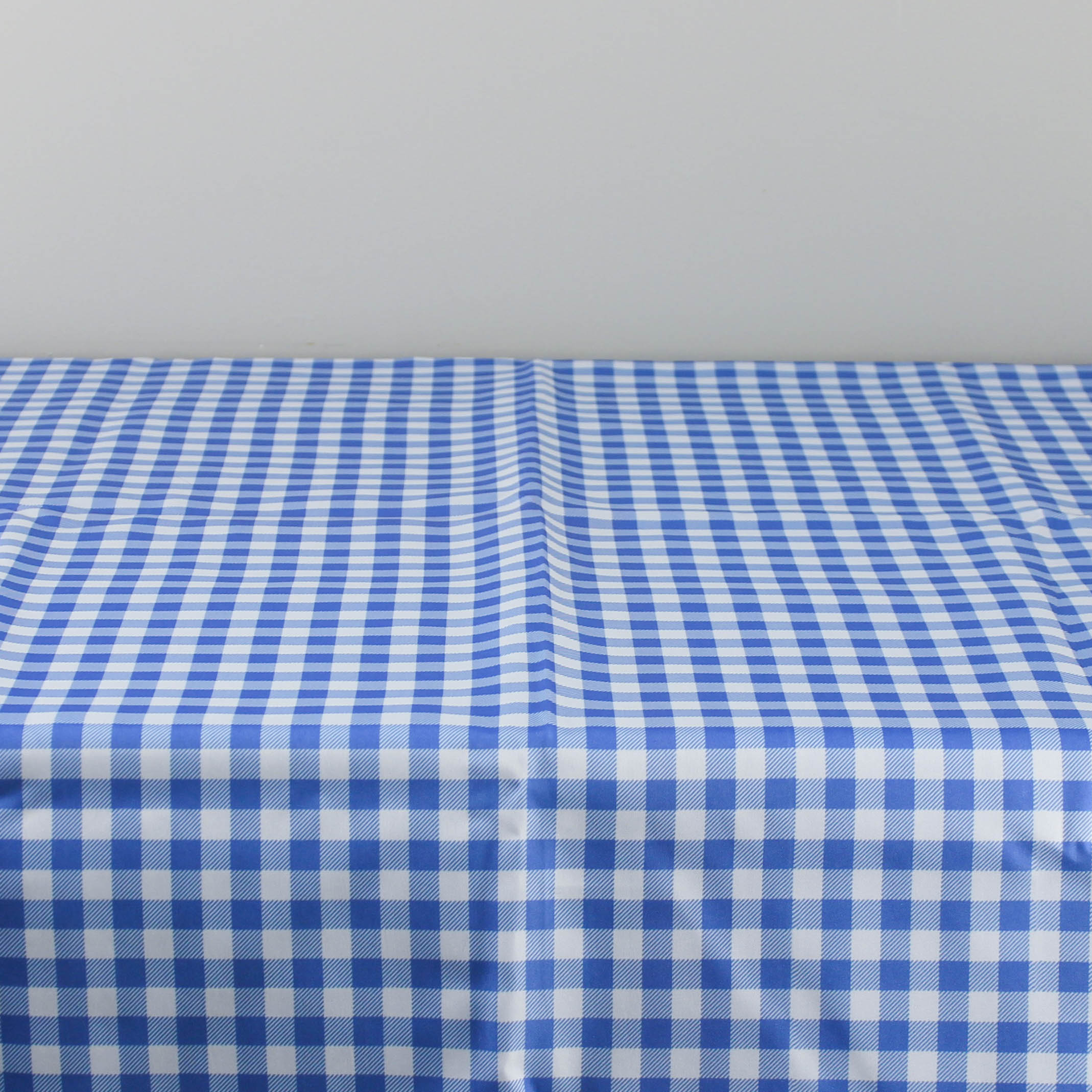 Blue Checked Table Cloth