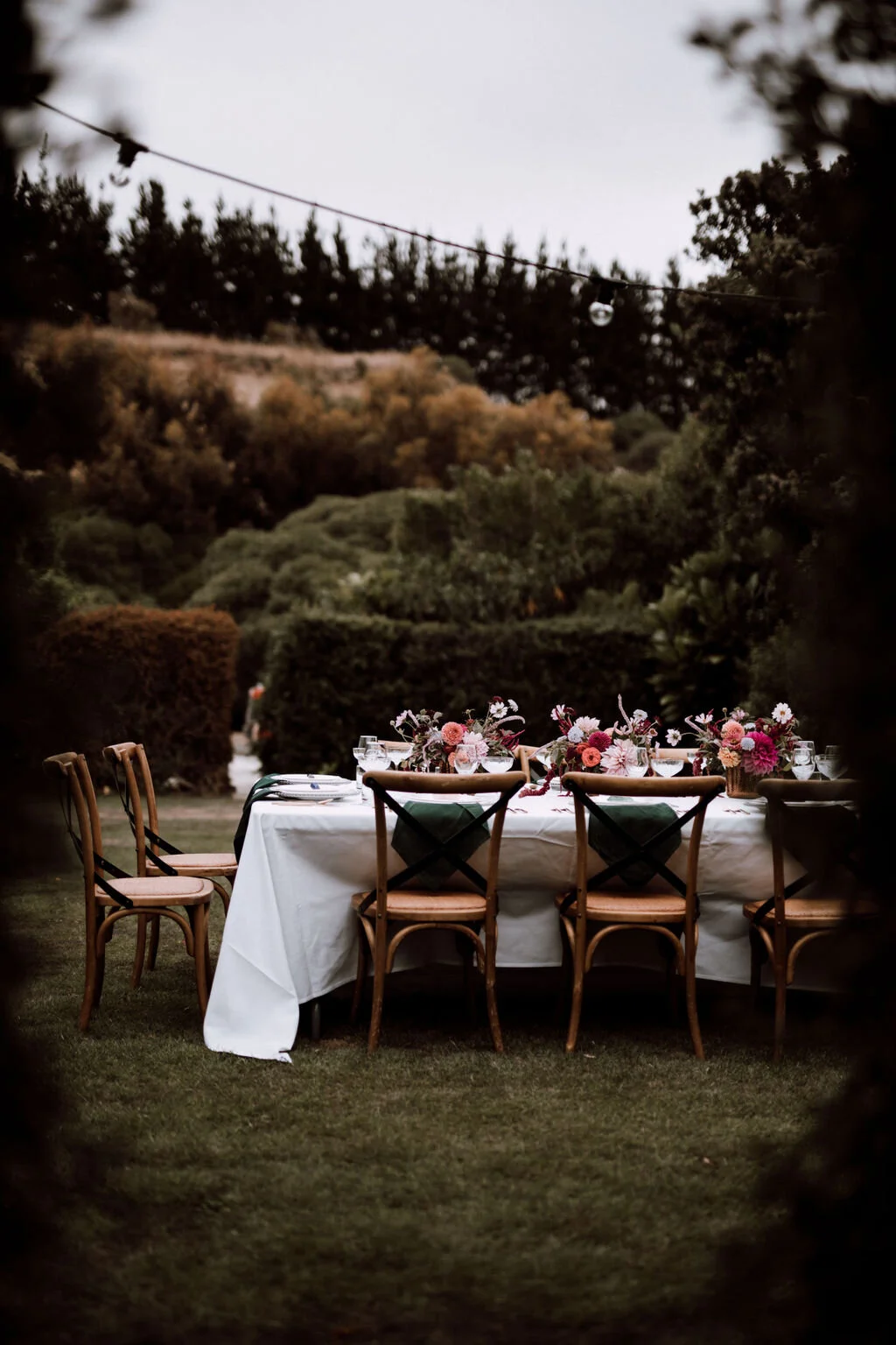 Intimate wedding venue
